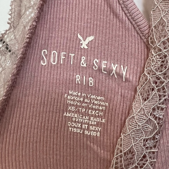 American eagle lace trim tank top - Picture 2 of 2